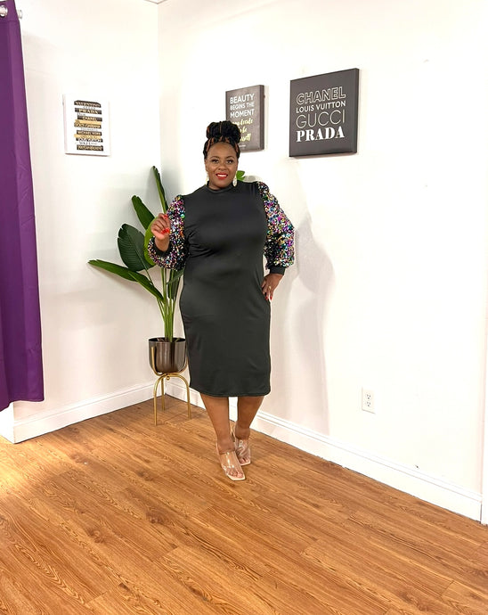 Black Bling Dress